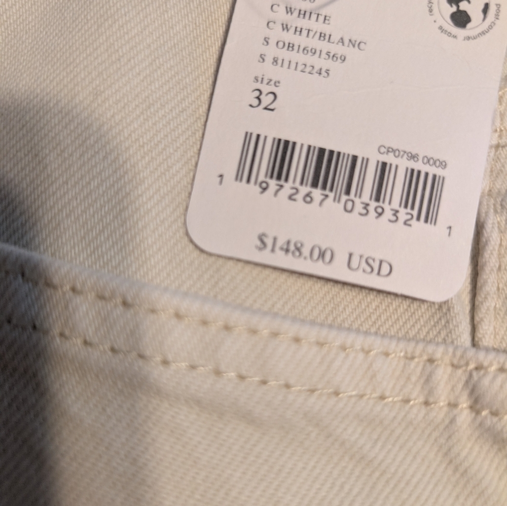 We The Free Moxie Low Slung Barrels, Off White, NWT ..Retail 148 Size 32 - Picture 5 of 5